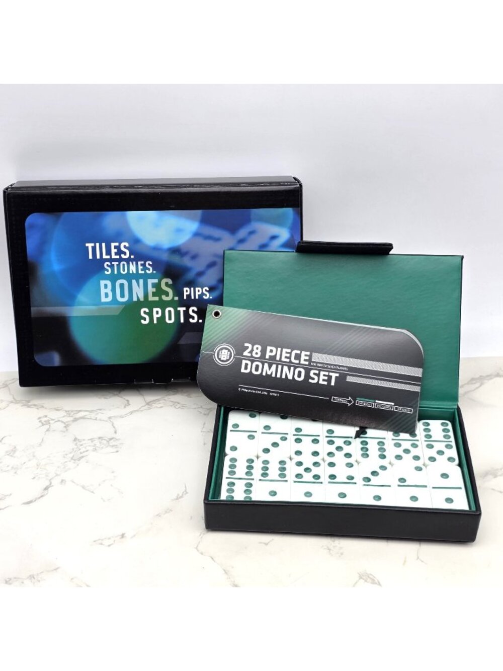 Vintage Marlboro Phillip Morris Domino Game Set 28 Pc Promotional Set 2006 NEW